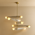 Sycamore Chandelier 5 Tiers in Dawn Grey