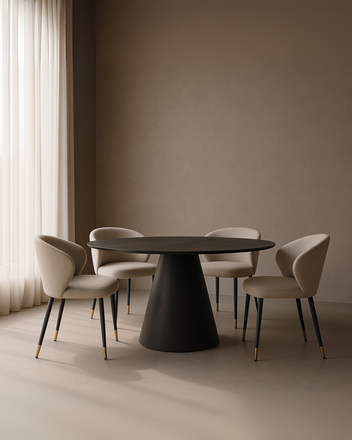 Tommy Franks Bellroy dining chair in light beige