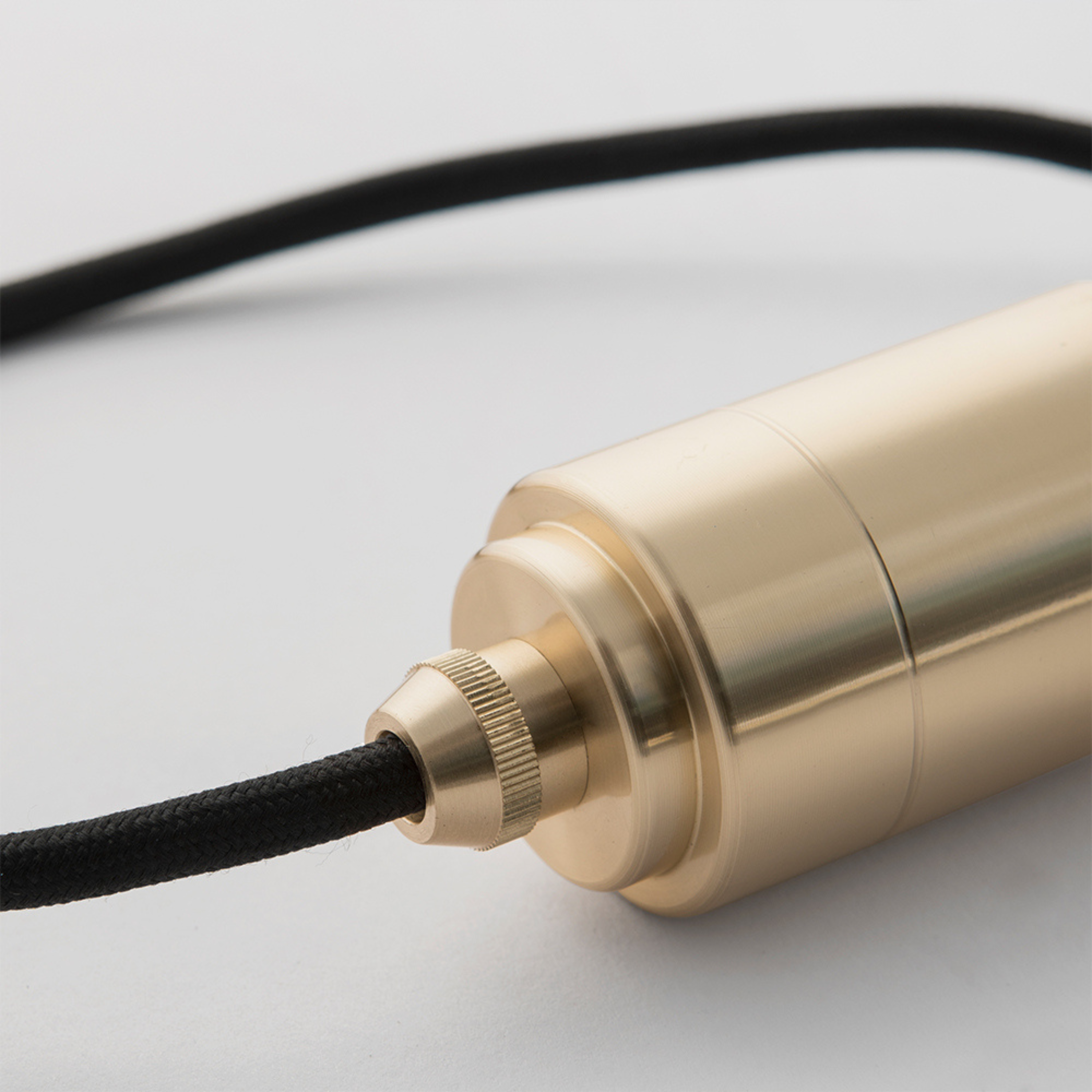 Tala Five Pendant in Brass close-up detail of the finish