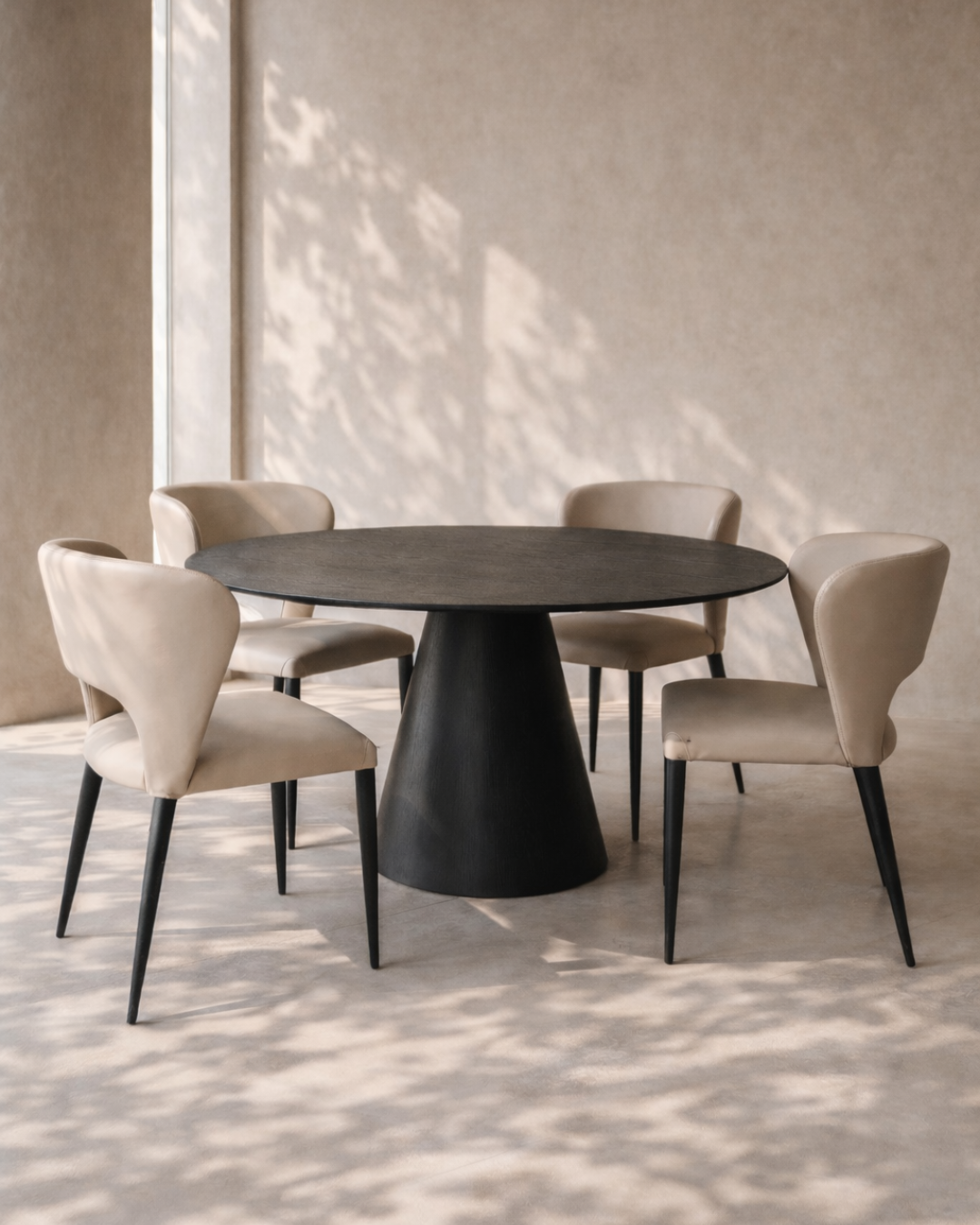 Tommy Franks Tavamo 150 dining table in black oak
