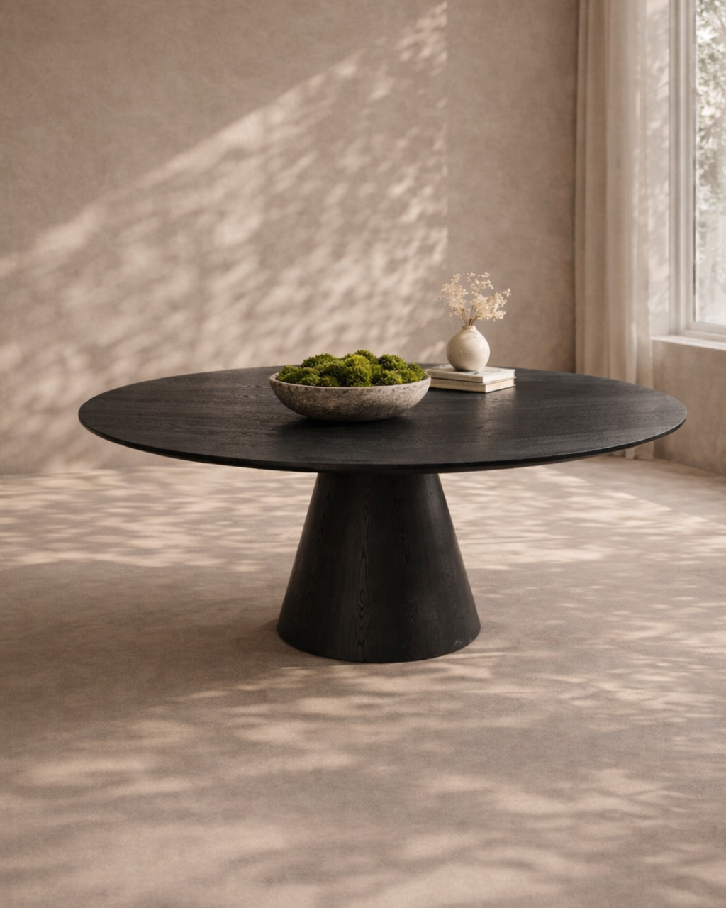 Tommy Franks Tavamo 180 dining table in black oak