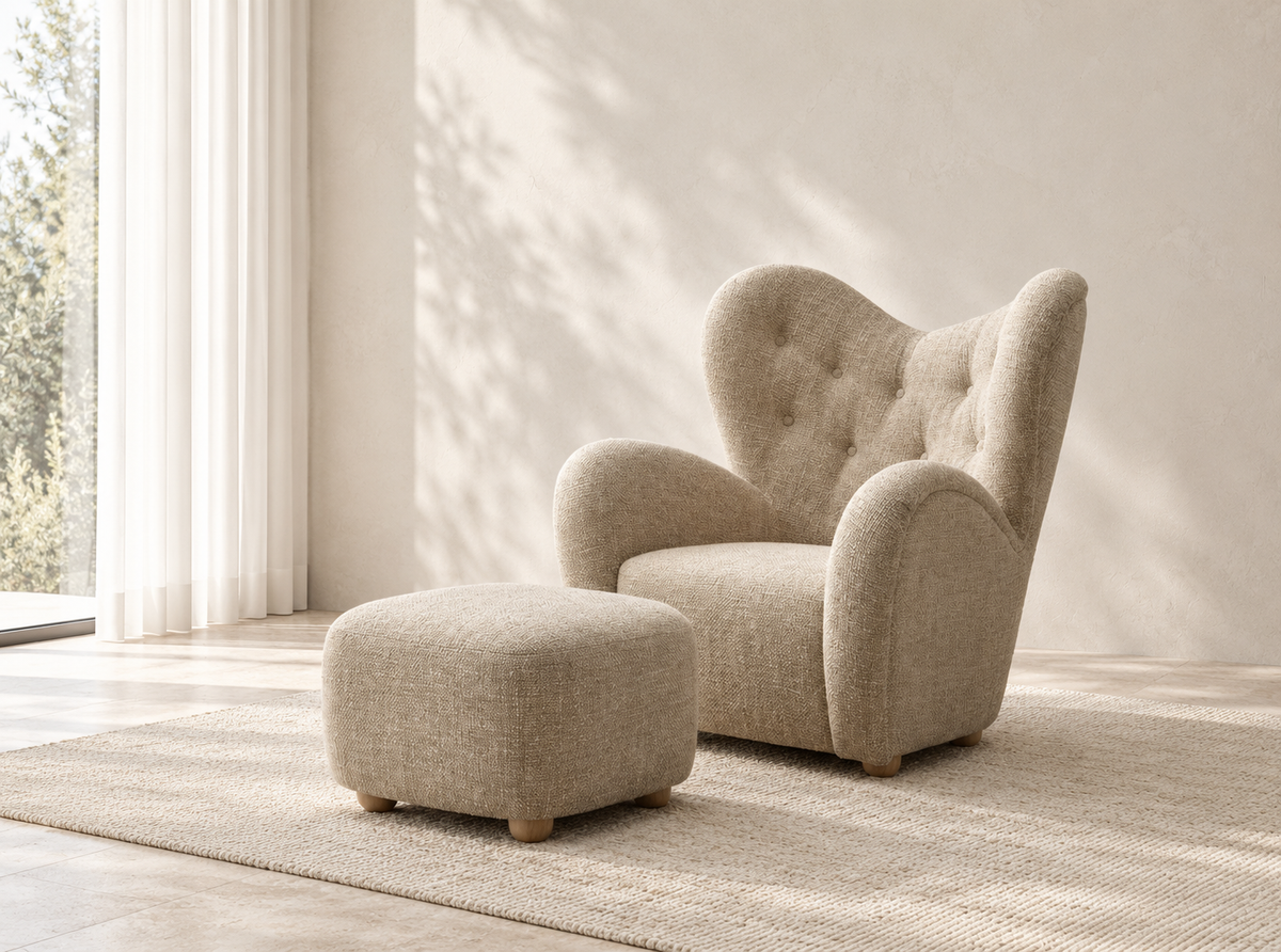 Araco Atelier Teddy Armchair Wicker