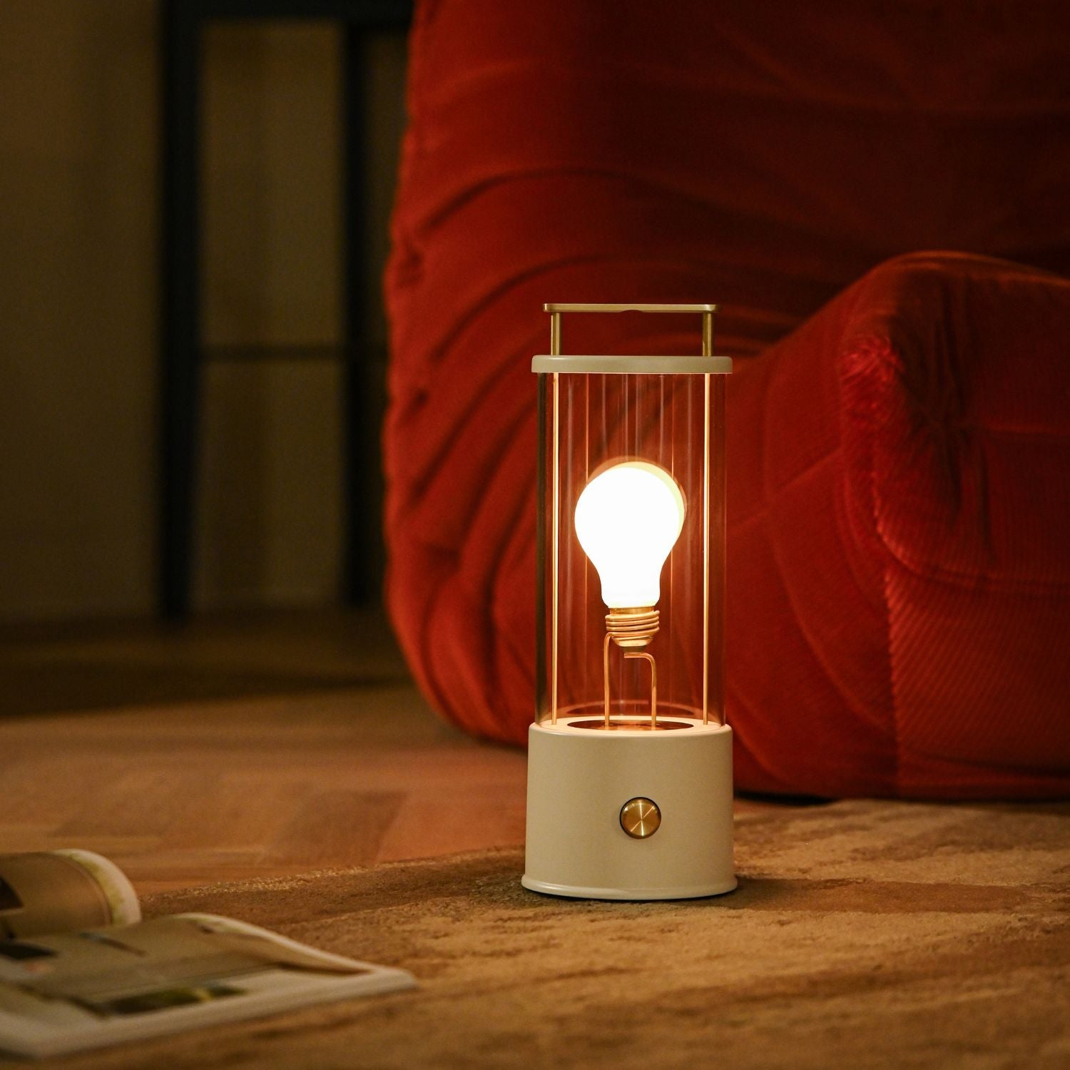 Tala The Muse Portable Lamp in Candlenut White in a styled interior setting (view 4)