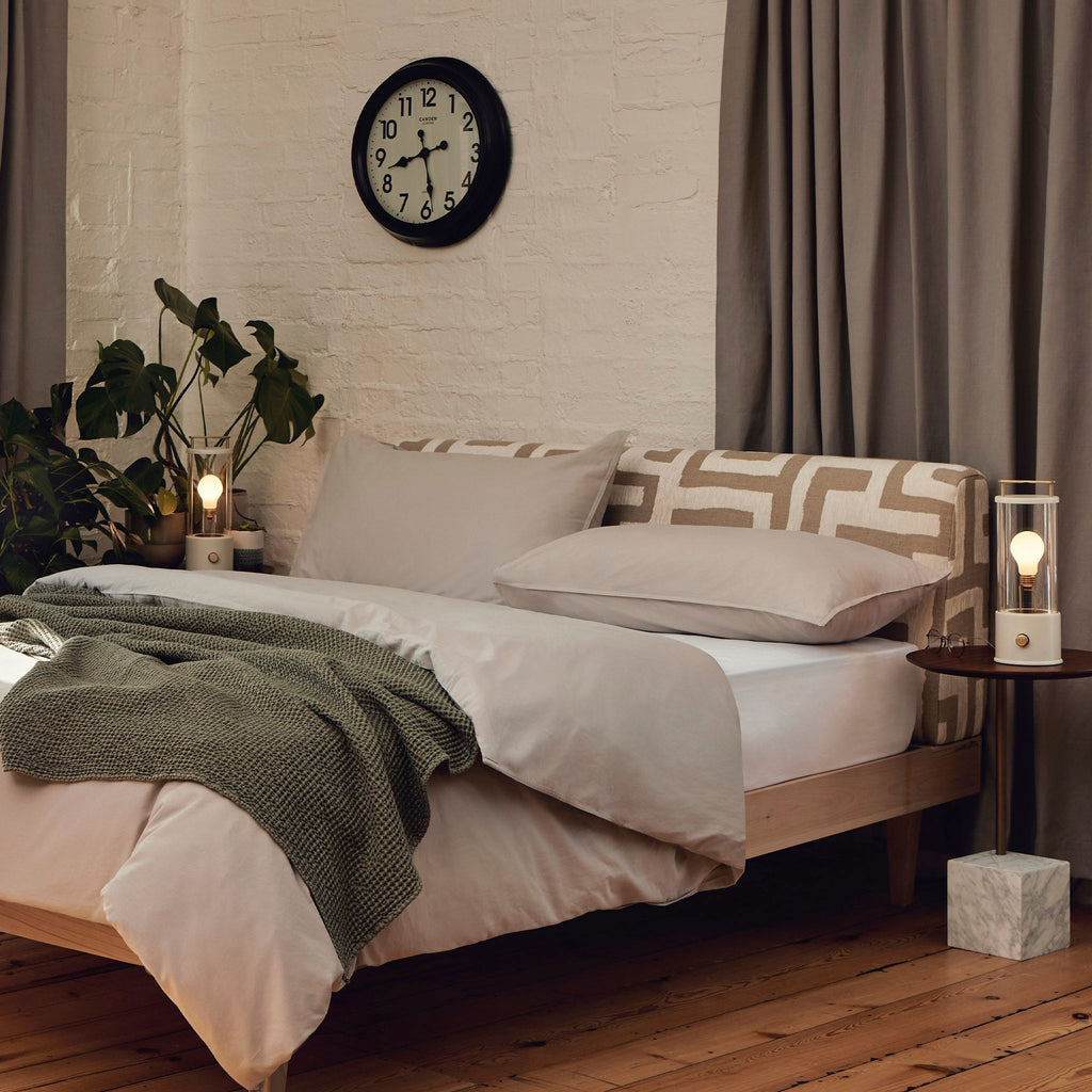 Tala The Muse 1.0 Portable Lamp in Candlenut White - Set of 2 in a styled interior setting (view 3)