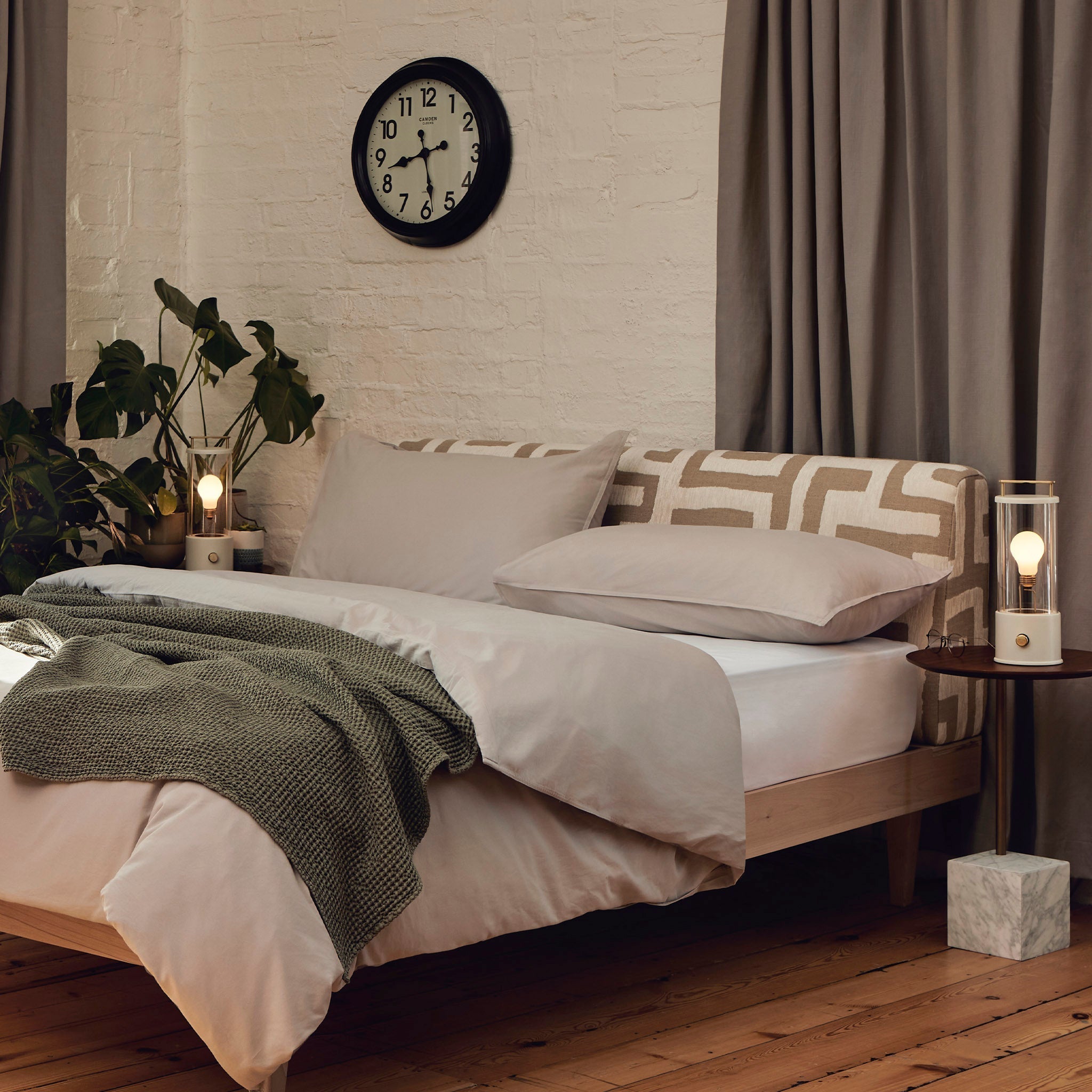 Tala The Muse 1.0 Portable Lamp in Candlenut White - Set of 2 in a styled interior setting (view 3)