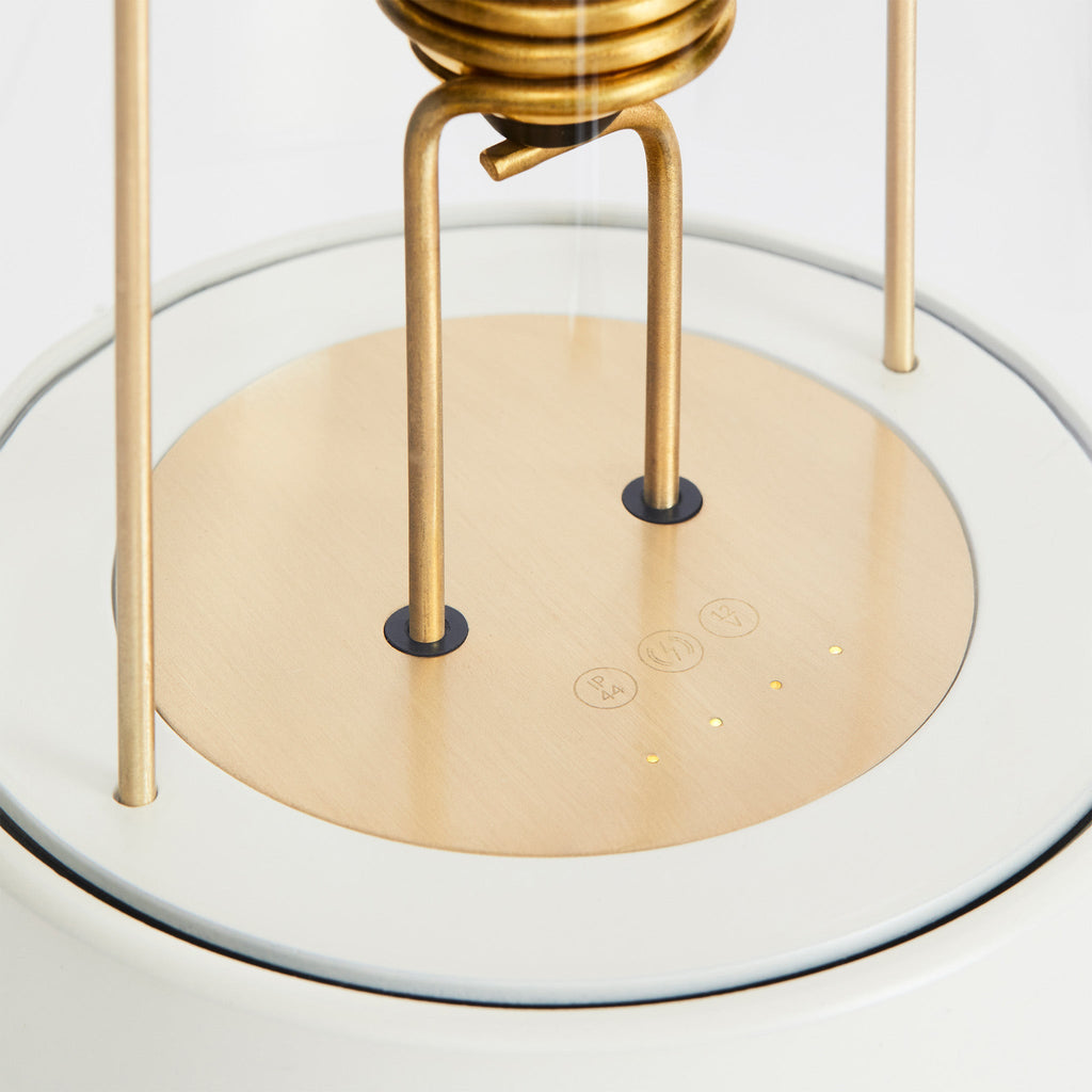 Tala The Muse Portable Lamp in Candlenut White close-up detail of the finish (view 3)