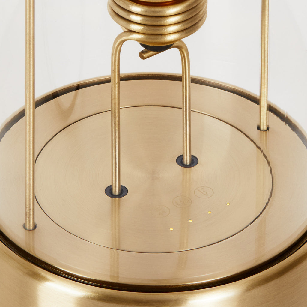 Tala The Muse 1.0 Portable Lamp in Solid Brass close-up detail of the finish