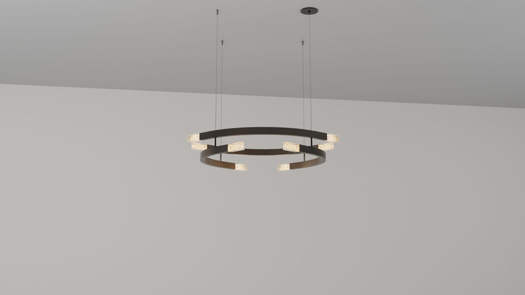 CTO Lighting Trace Circular Chandelier