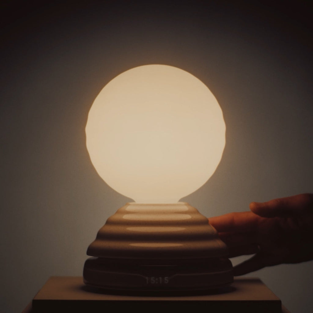 Tala Wake Sleep Light in Pebble White (view 3)