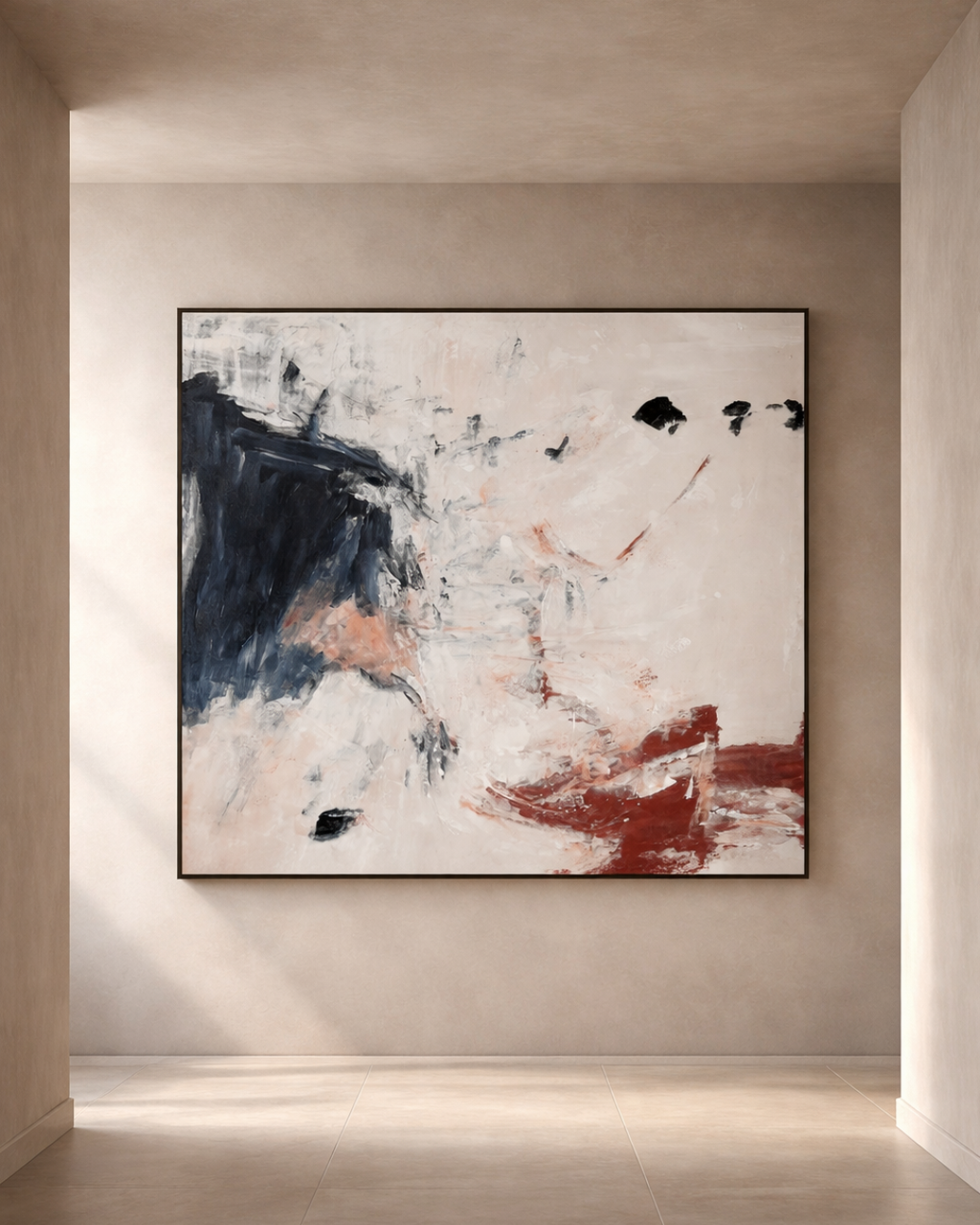 Tommy Franks Warm Fire painting