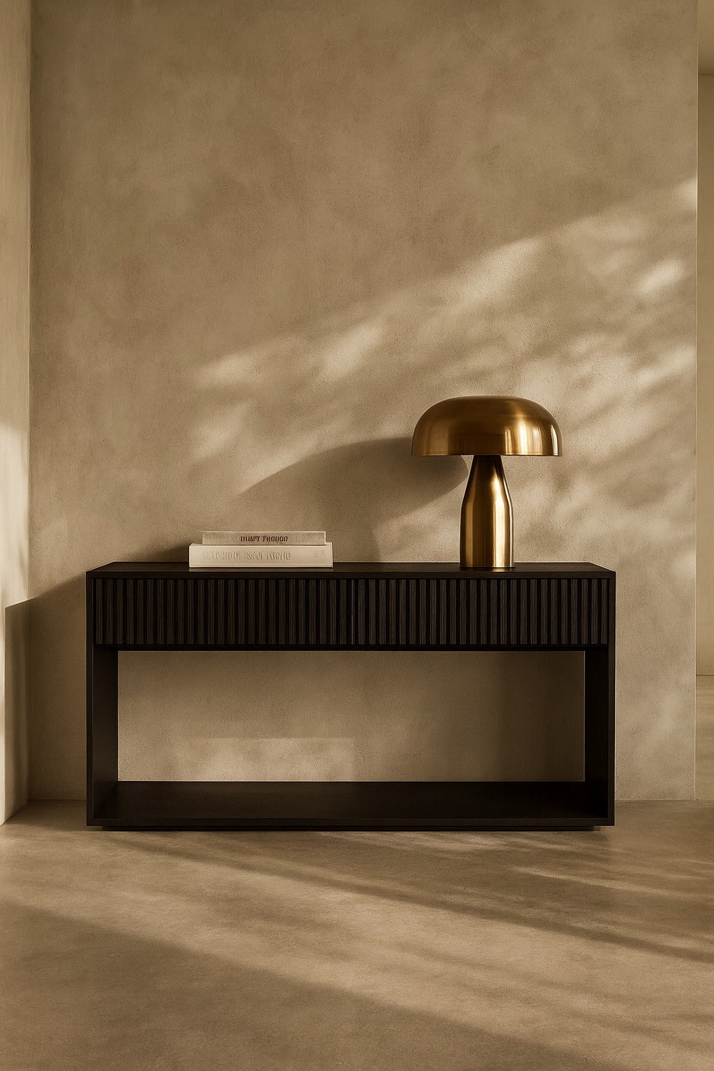 Tommy Franks Costine console table in black