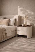 Ruffia Bedside Table