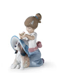 Lladro An Elegant Touch Girl Figurine