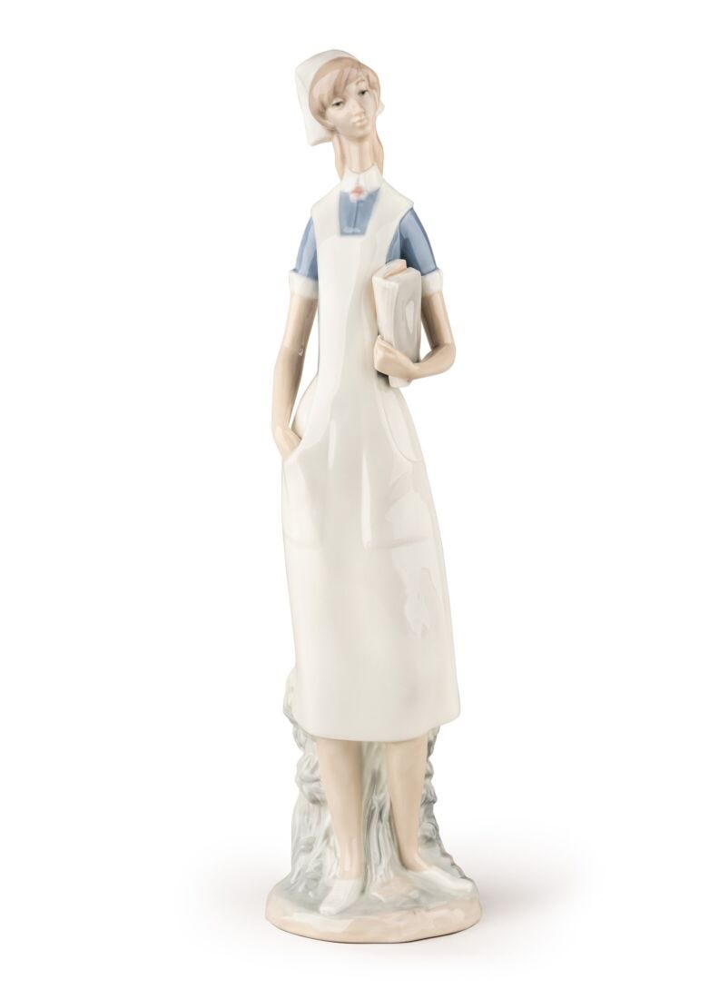 Lladro Nurse Figurine