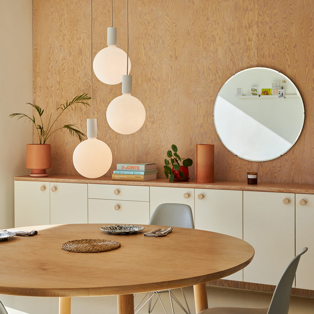 Tala Alumina Triple Pendant in a styled interior setting (view 2)