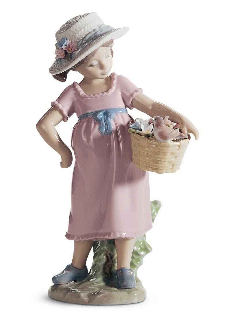 Lladro Youre so Cute Girl Figurine