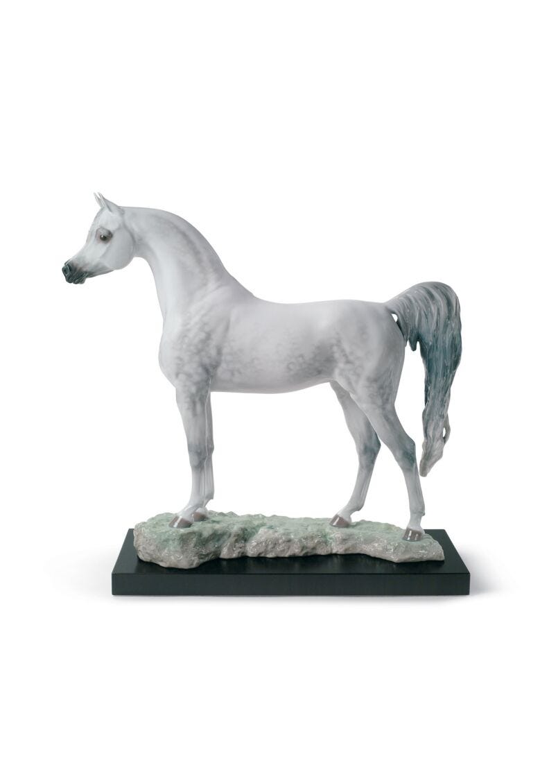 Lladro Arabian Pure Breed Horse Figurine Limited Edition