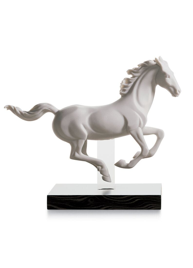 Lladro Gallop I Horse Figurine
