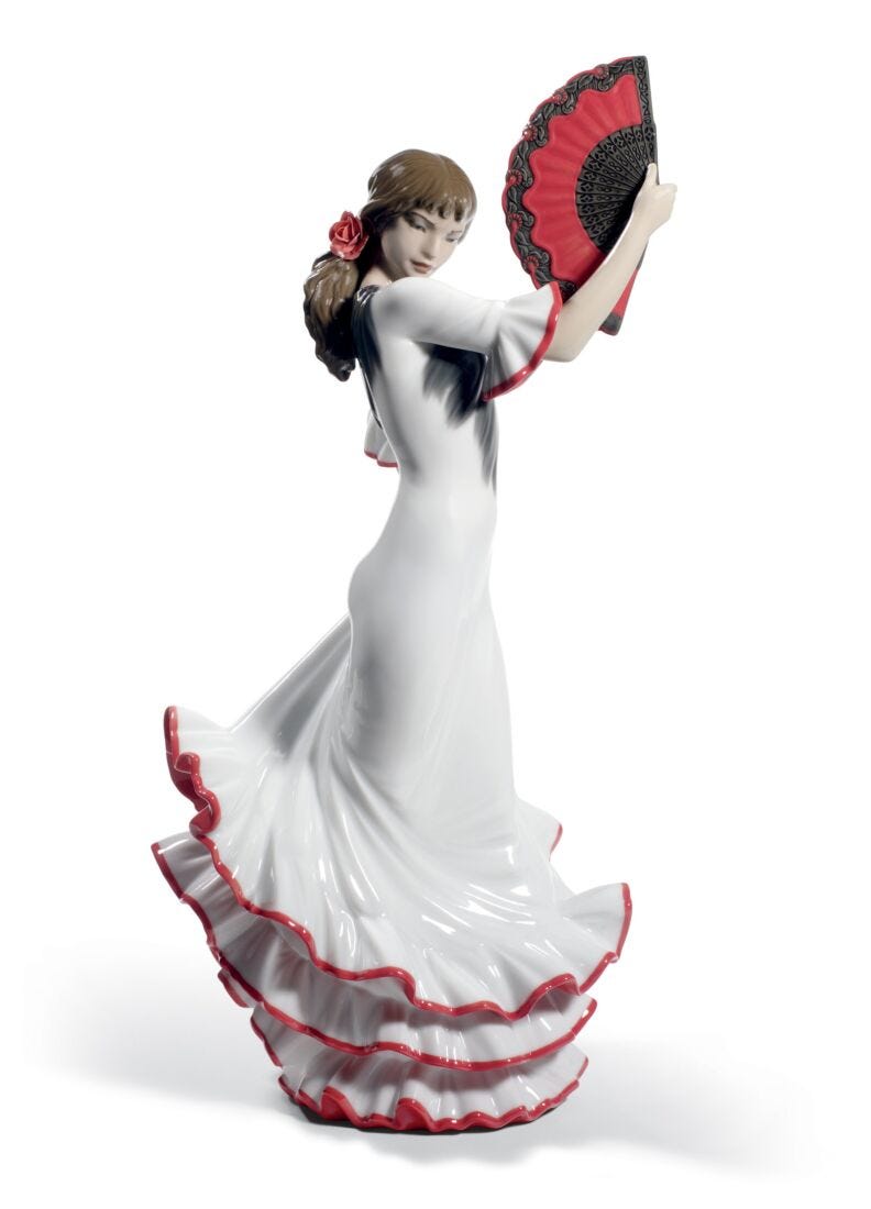 Lladro Passion and Soul Flamenco Woman Figurine 60th Anniversary