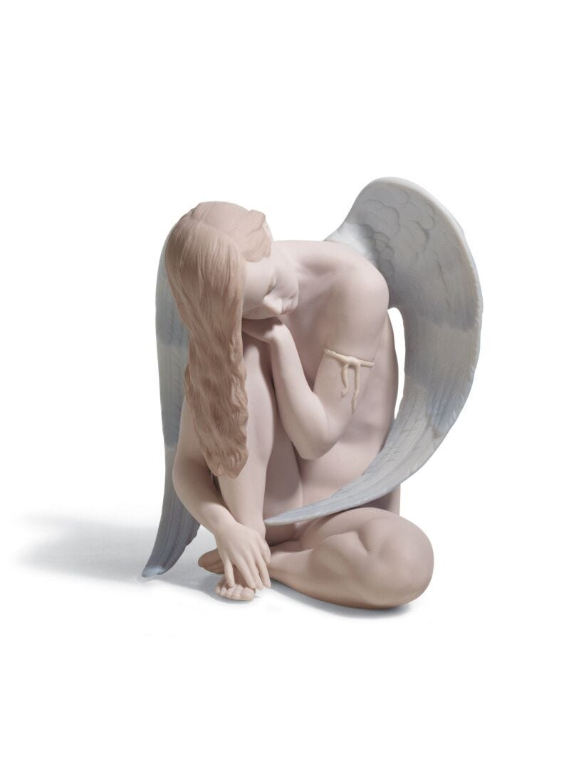 Lladro Wonderful Angel Figurine