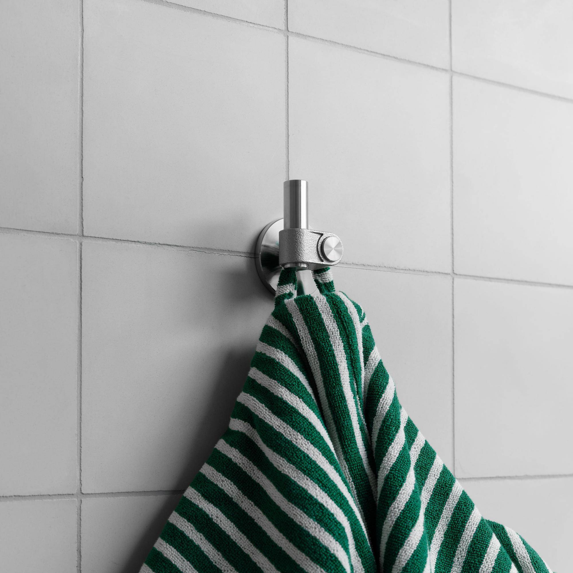 Buster + Punch Hook Cast in Steel bathroom lifestyle