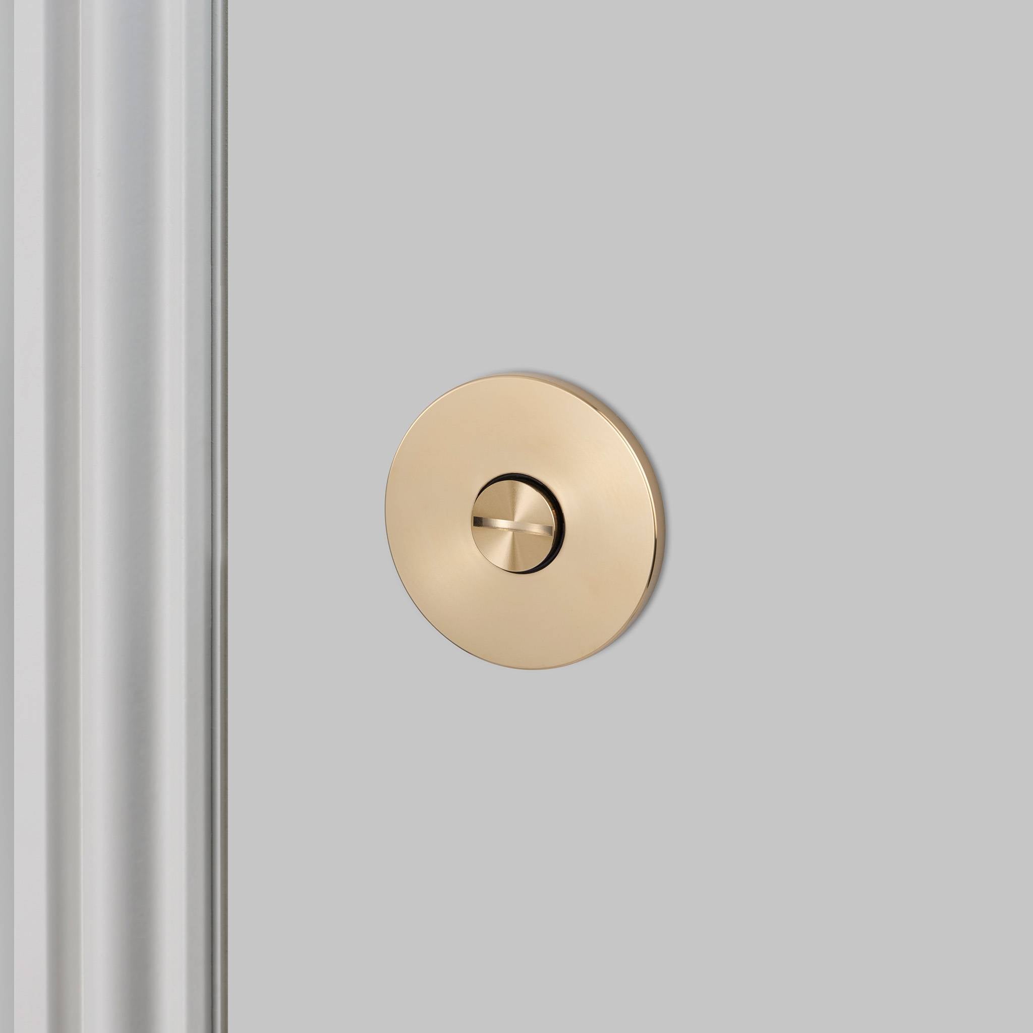Buster + Punch Thumbturn Lock Cast in Brass detail