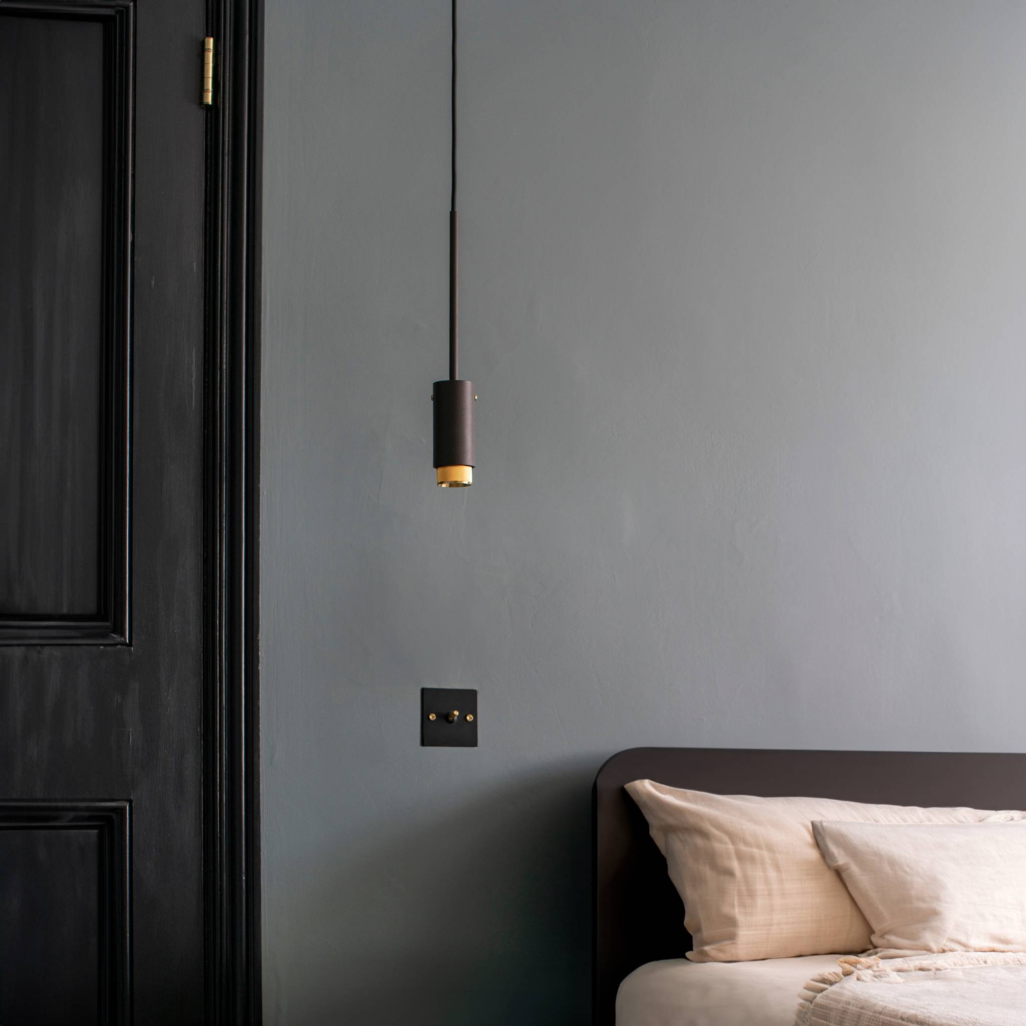 Buster + Punch Exhaust Pendant cross in an interior