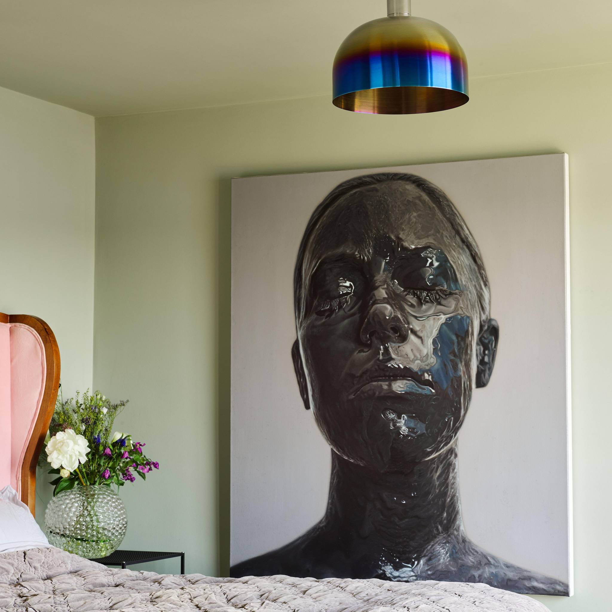 Buster + Punch Forked Ceiling Light Large styled in a designer room luxury ceiling light by Araco Interiors