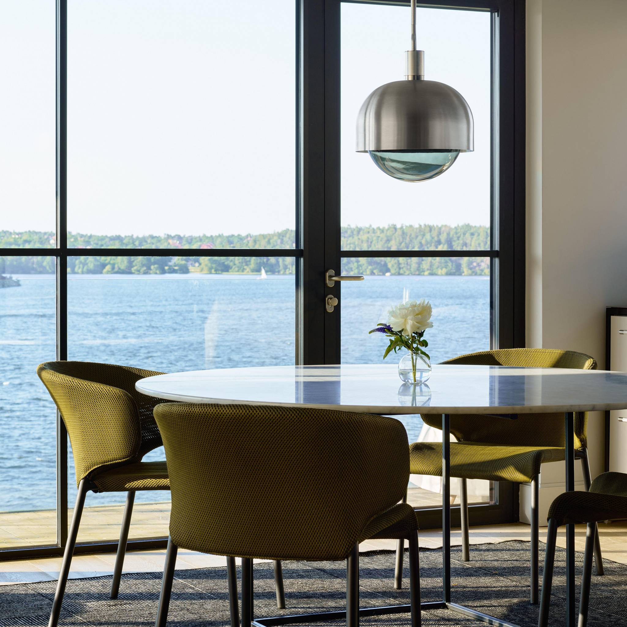 Buster + Punch Forked Pendant in an interior