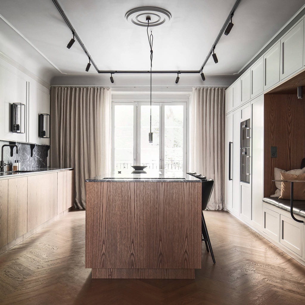 Buster + Punch Exhaust Pendant in a contemporary space