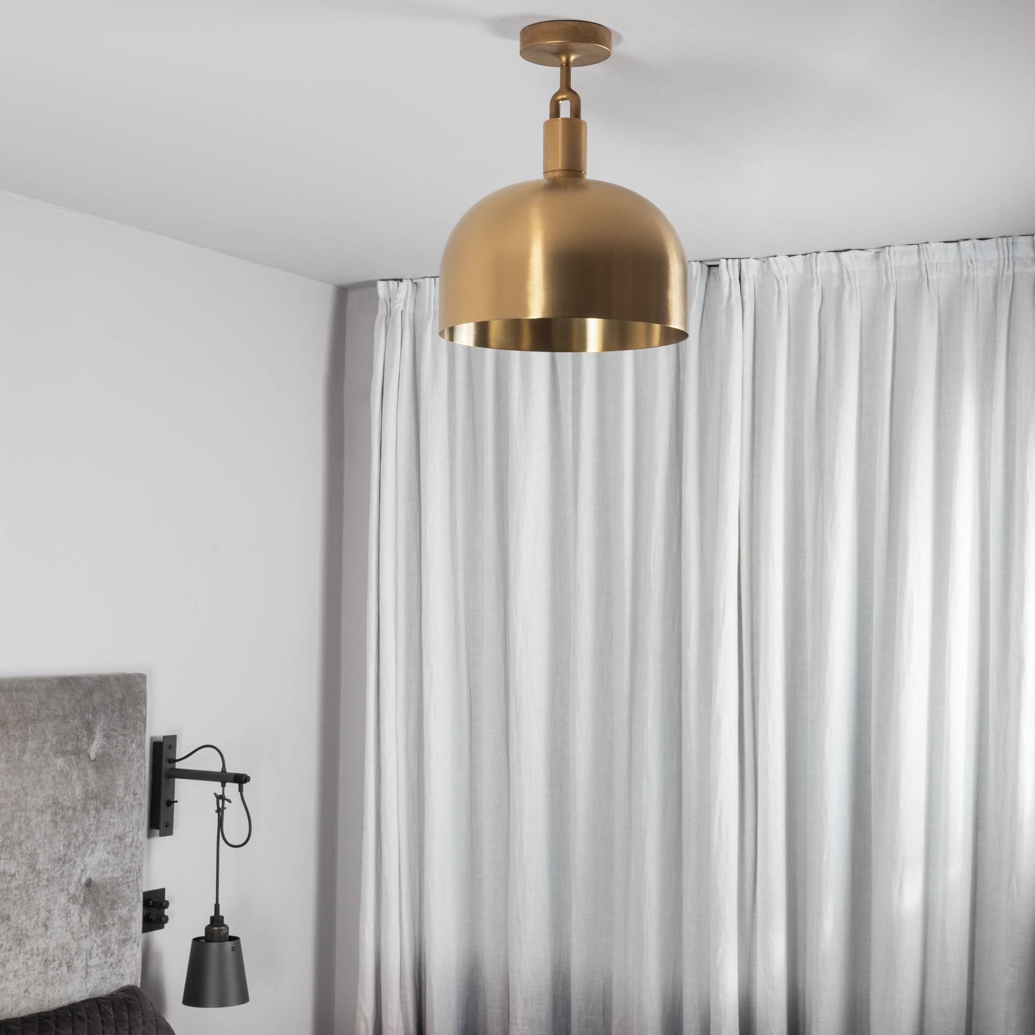 Buster + Punch Forked Ceiling Light Large Brass in a luxury interior luxury ceiling light by Araco Interiors