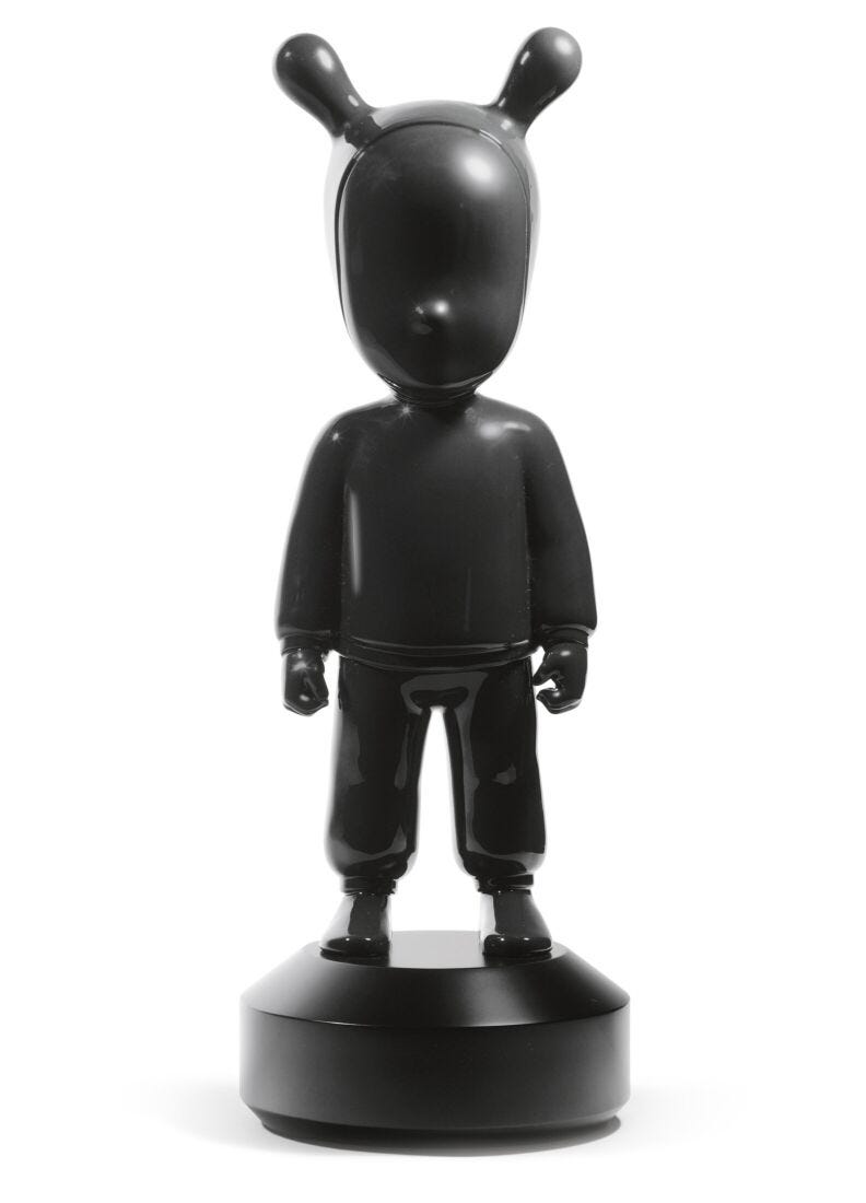 Lladro The Black Guest Figurine Large