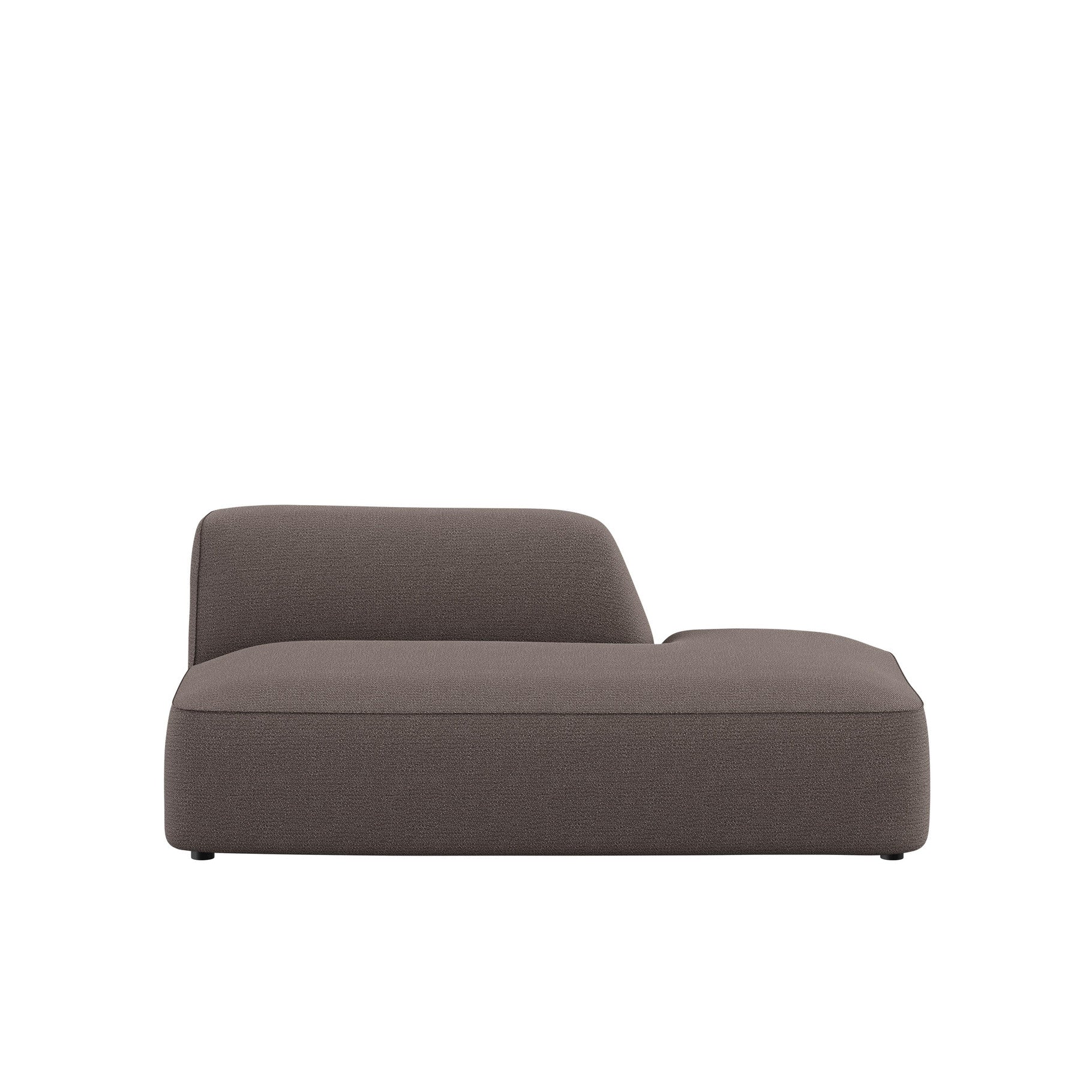 CALI lounge sofa right in Attraction 13 fabric, front view