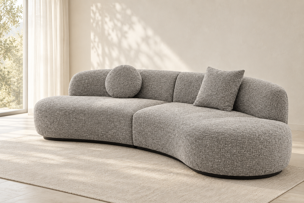 Araco Atelier Coco 4 Seater Sofa Ashlar
