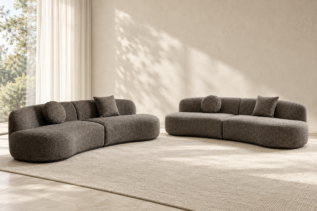 Araco Atelier Coco 4 Seater Sofa Pebbles