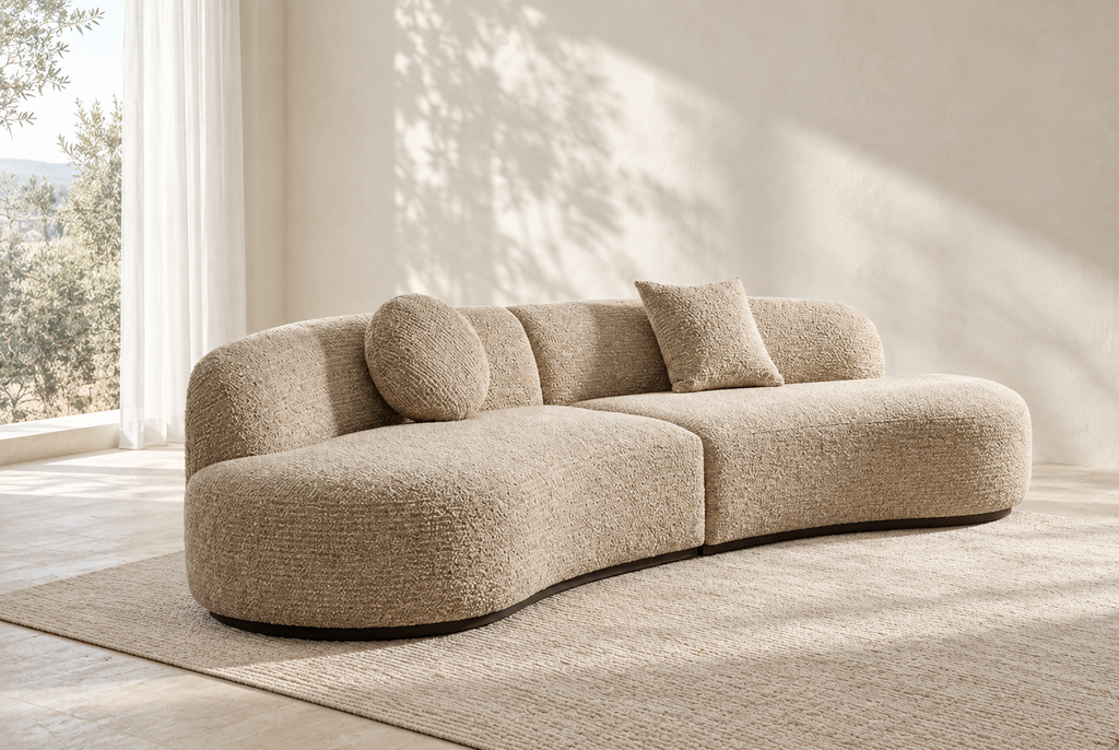 Araco Atelier Coco 4 Seater Sofa Wicker