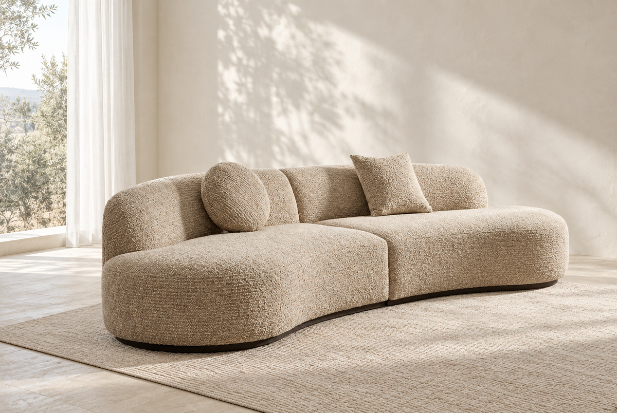 Araco Atelier Coco 4 Seater Sofa Wicker