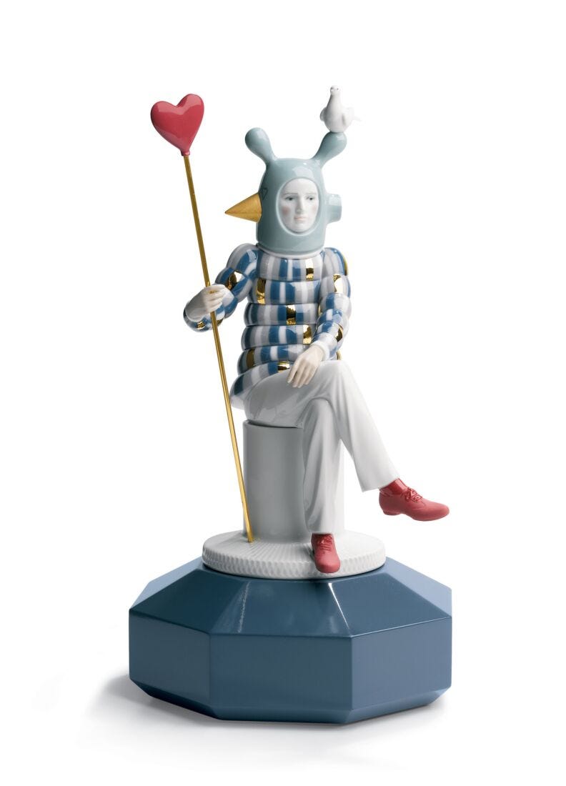 Lladro The Lover III Sculpture by Jaime Hayon