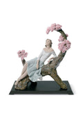 Lladro Sweet Scent of Blossoms Woman Figurine Limited Edition