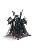 Lladro Dragon Samurai Helmet Figurine Silver Lustre