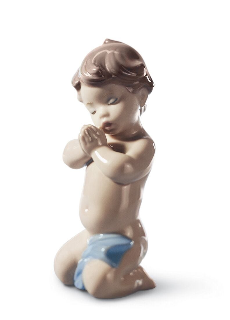 Lladro A Childs Prayer Boy Figurine