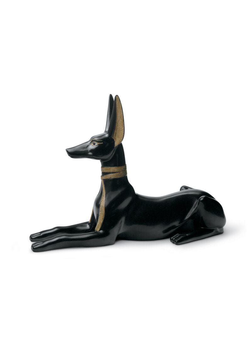 Lladro Anubis Dog Figurine