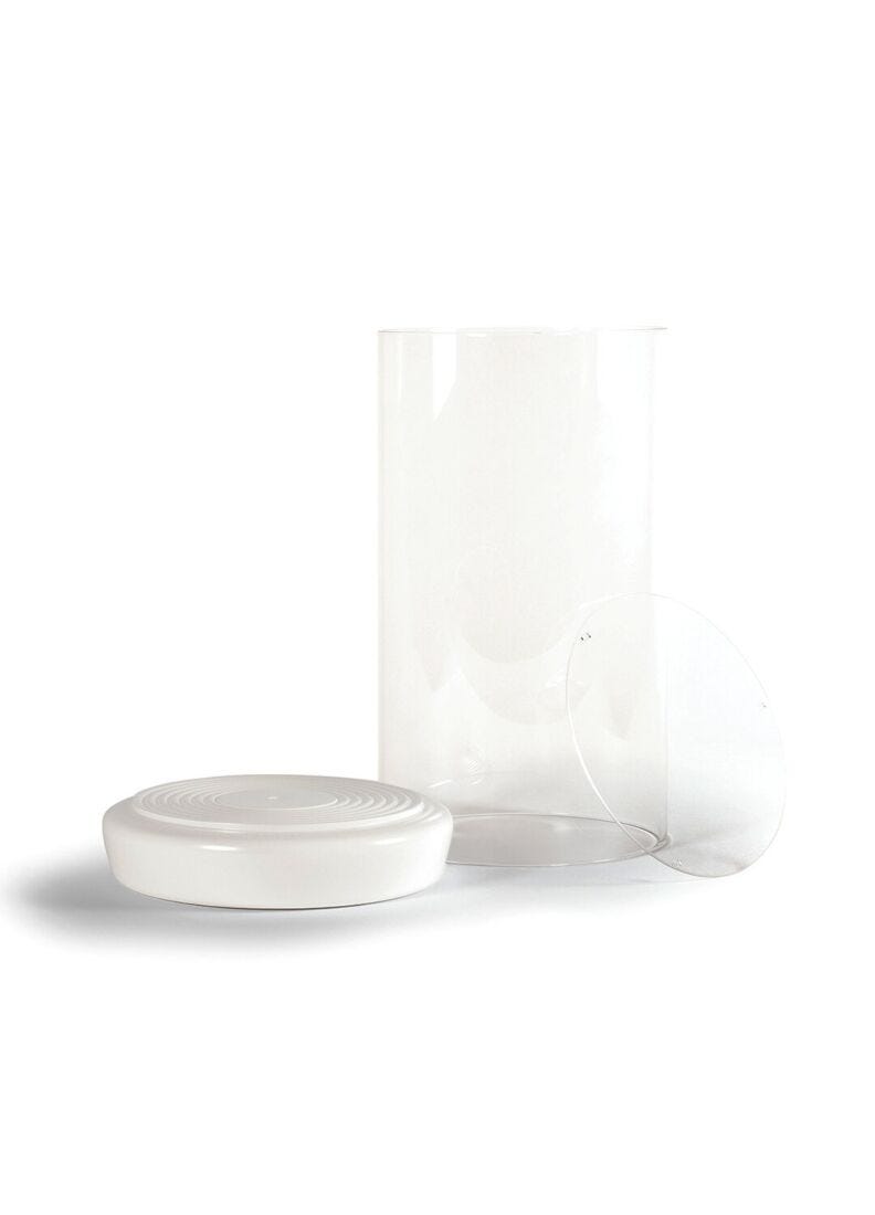 Lladro Glass Dome and Base Haute Allure Collection