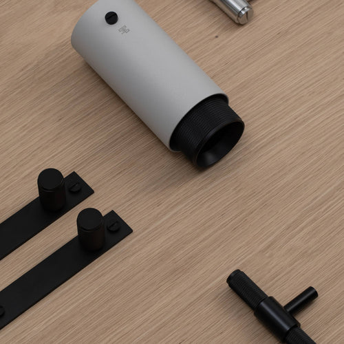 Buster + Punch Exhaust Cross Detail Kit flatlay, Black