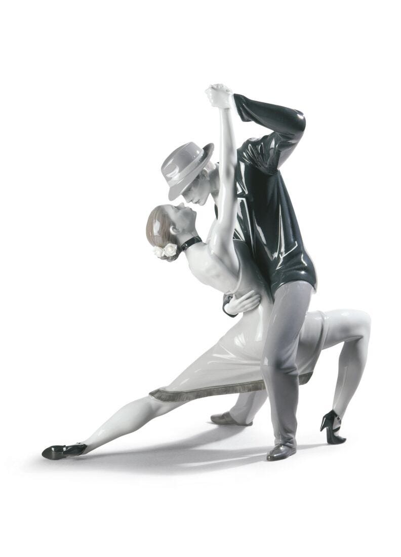 Lladro Passionate Tango Couple Figurine Limited Edition