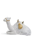 Lladro Camel Nativity Figurine Golden Lustre