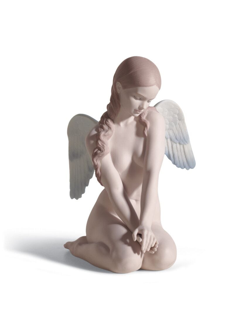 Lladro Beautiful Angel Figurine