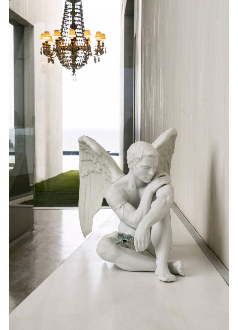 Lladro Protective Angel Figurine