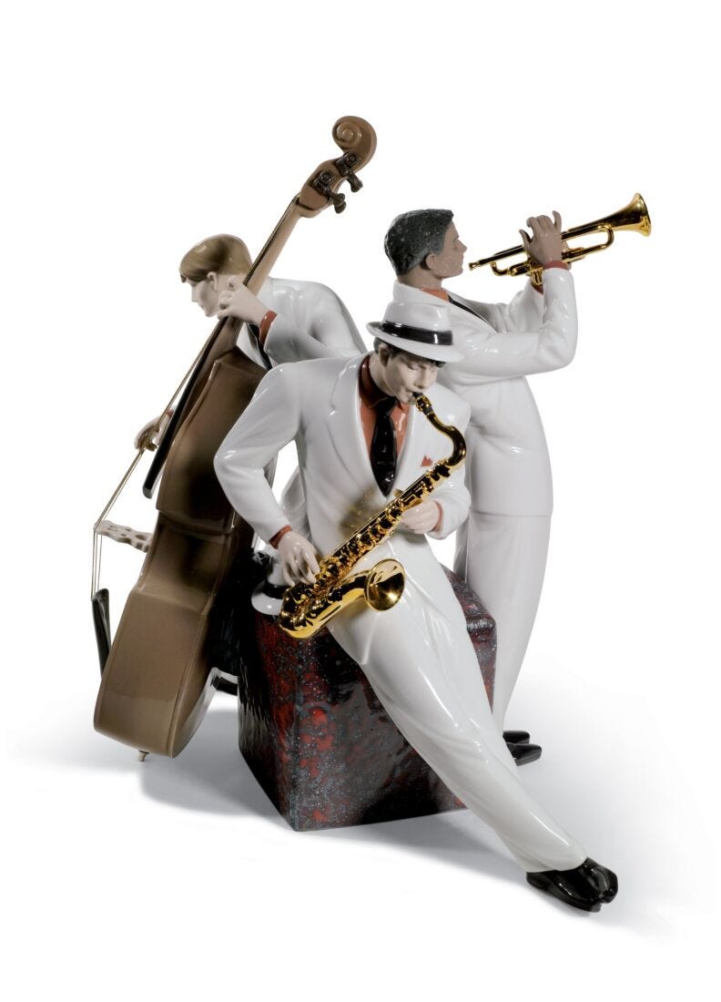 Lladro Jazz Trio Figurine Limited Edition