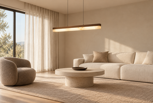 Araco Lumière Frozen Fira Alabaster Pendant Light